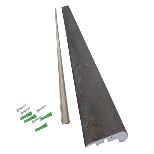 Bullnose d'escalier en vinyle SPC - 1,2 m | 47.25"